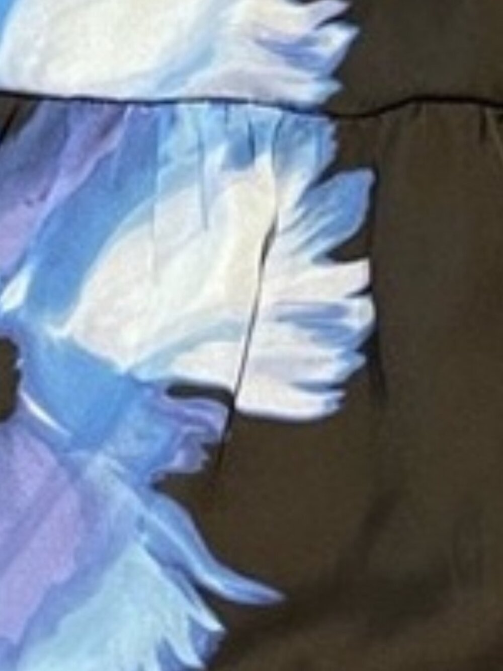 Simply Vera Vera Wang Blue High Low Sundress